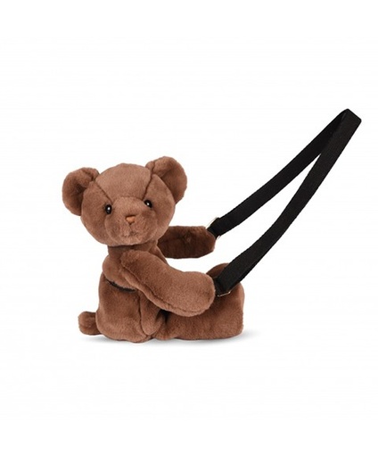 [DC4380] Doudou - Kuscheltier Tasche Bär marron brown