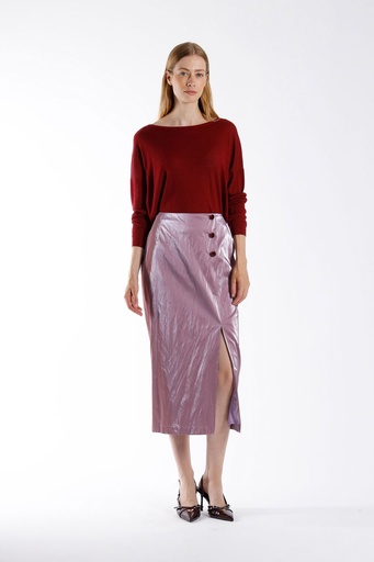 Julia June - Pullover WEEKEND burgundy