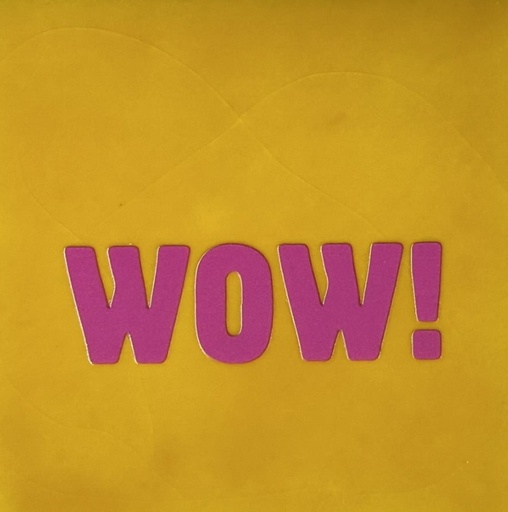 [23.10.25531] Yett Tiles - Fliese/Untersetzer - Wow - gelb/rosa