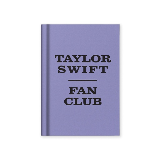 [13480] Ohh Deer - Taylor Swift Fan Club - Fabric Hardback Notebook A7 purple - kleines Notizbuch
