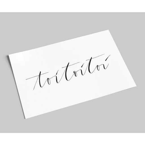 [SW10359.1] Annelis Art - Postkarte - Toi toi toi