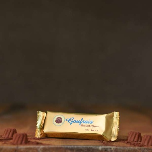 Goufrais - Kakaokonfekt Gugelhupf Trio 3 St.
