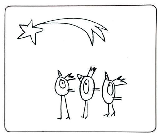 [M131] Edition Gute Geister - Magnet - Holy birds