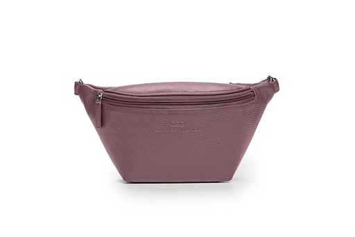 [9399] KIM Gürteltasche | mauve | silber | Weite 100-165 | genarbt 