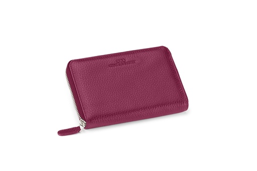 [25943] JELKE | pflaume | silber | genarbt