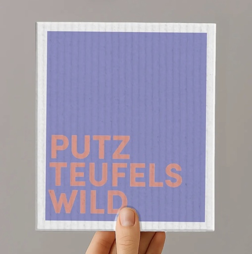 [ST0002] Naturbedacht - Natur Schwammtuch PUTZTEUFELSWILD