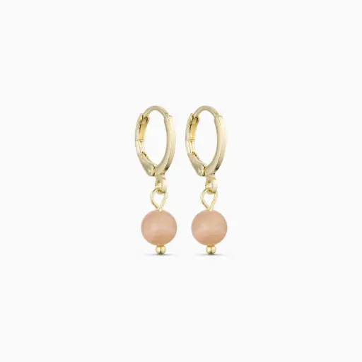 [ASH-ER] Soï Copenhagen - Ohrringe Ava Sunstone Huggie Earrings - Power
