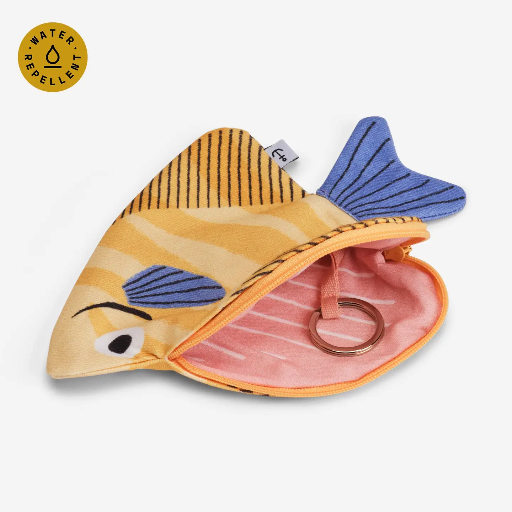 [11202] Don Fisher - Schlüsseletui Täschchen Portemonnaie MOONYFISH keychain yellow