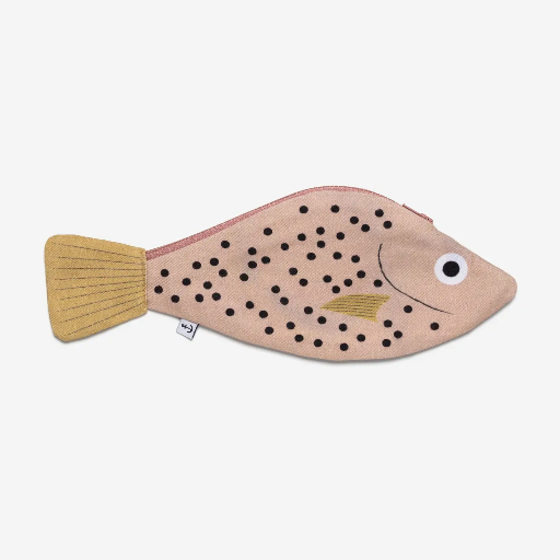 [03100] Don Fisher - Etui Täschchen Federmäppchen Portemonnaie REDFISH case