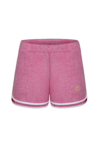 MDMD - Frottee Shorts kurz - rosa
