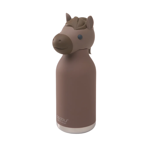 [SBV44HORSE] Asobu - Horse Bestie Bottle - Stainless steel water bottle - Trinkflasche für Kinder (Pferd)