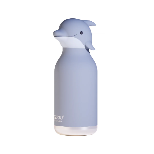 [SBV44DOLPHIN] Asobu - Dolphin Bestie Bottle - Stainless steel water bottle - Trinkflasche für Kinder (Delfin)
