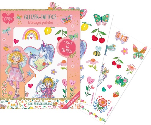 [23475] Coppenrath - Tattoos - Prinzessin Lillifee - mit Glitzer