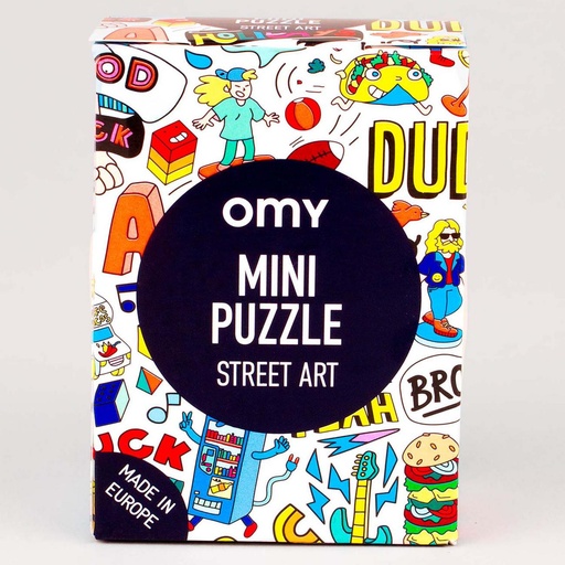 [OMY-MINIPUZ11] OMY - Street Art Mini Puzzle