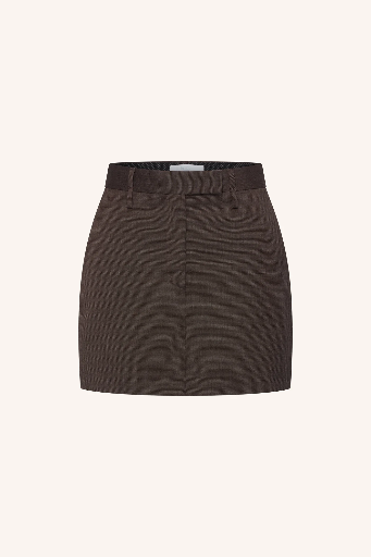 By Bar - Ginny skirt - 785 dark brown