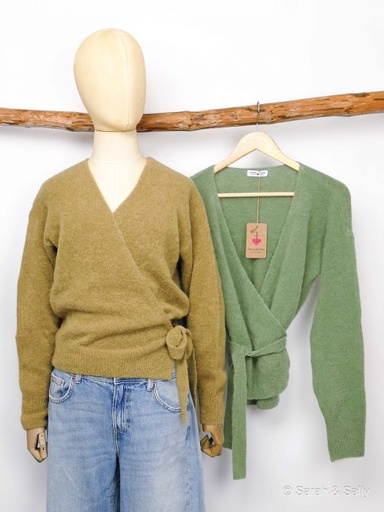 [CL-WI-65] Alpaka Wickeljacke - Khaki