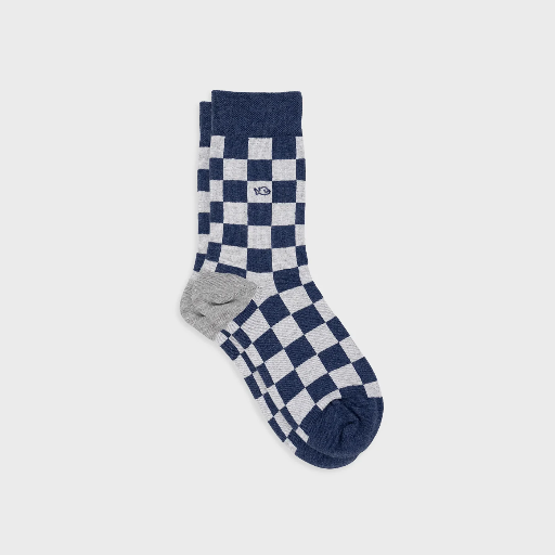 [KRO18] Billybelt - Socken aus Bio-Baumwolle CHECKED