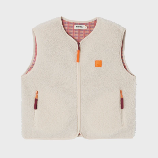 Billybelt - Sherpa Weste ärmellos - Beige