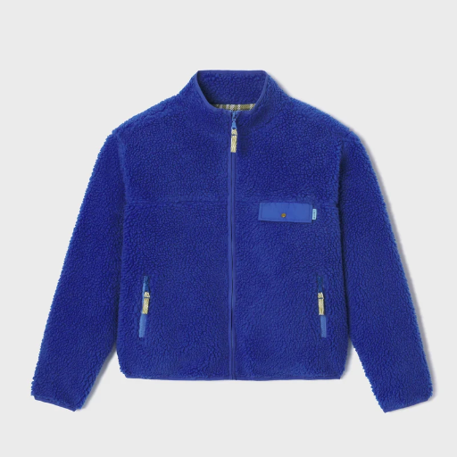 Billybelt - Sherpa Jacke - Electric blue