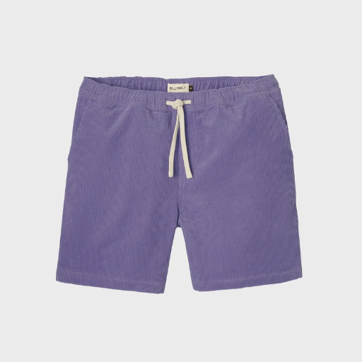 Billybelt - Sommer Shorts Beach Horizon aus Samt - Purple
