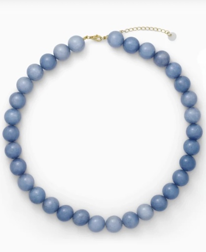 [FAROA-KH] Soï Copenhagen - Kette Faro Aquamarine Necklace -  Courage