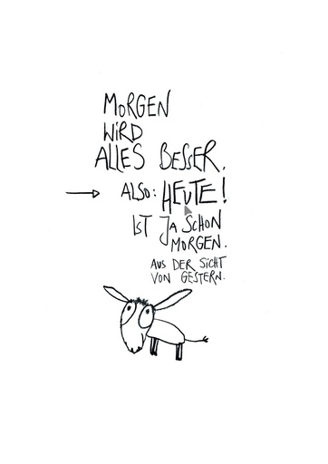 [#313] Edition Gute Geister - Postkarte - Alles besser
