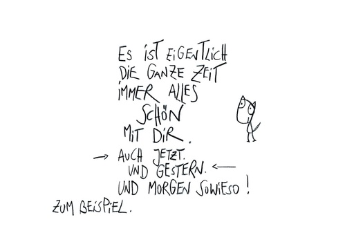[#315] Edition Gute Geister - Postkarte - Schön mit dir!