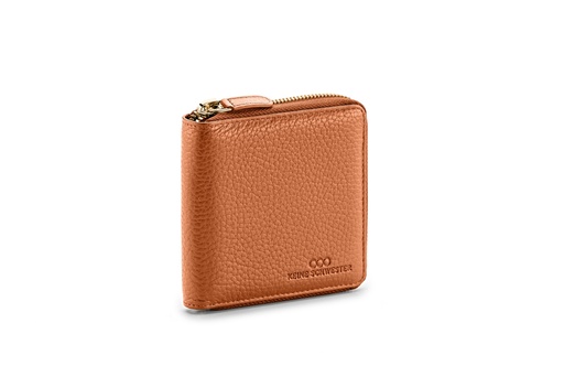 [5876] LILLE soft | lachs | gold | genarbt