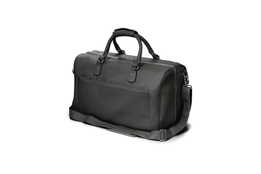 [5701] packbar | schwarz | silber | genarbt