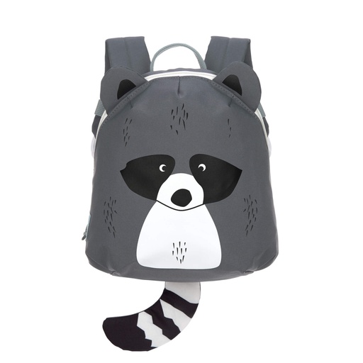 [1203021250] Lässig - Kindergartenrucksack Tiny - Waschbär, Grau