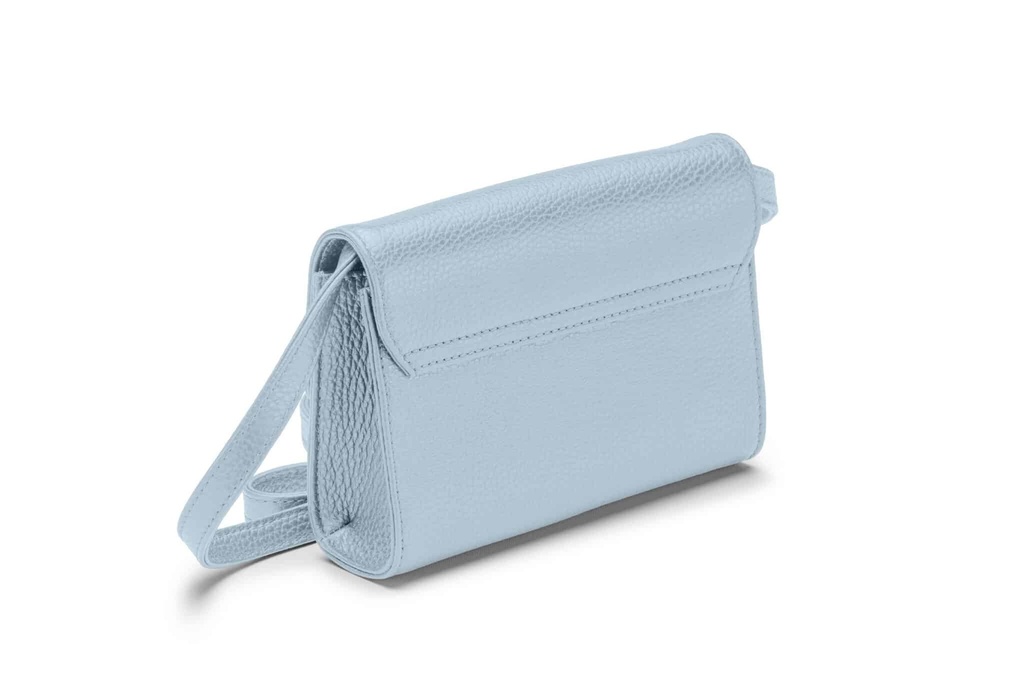 LILO | hellblau | silber | genarbt