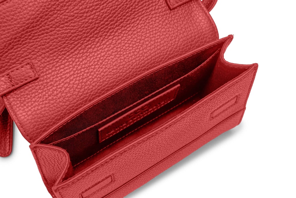 LILO | rot | silber | genarbt