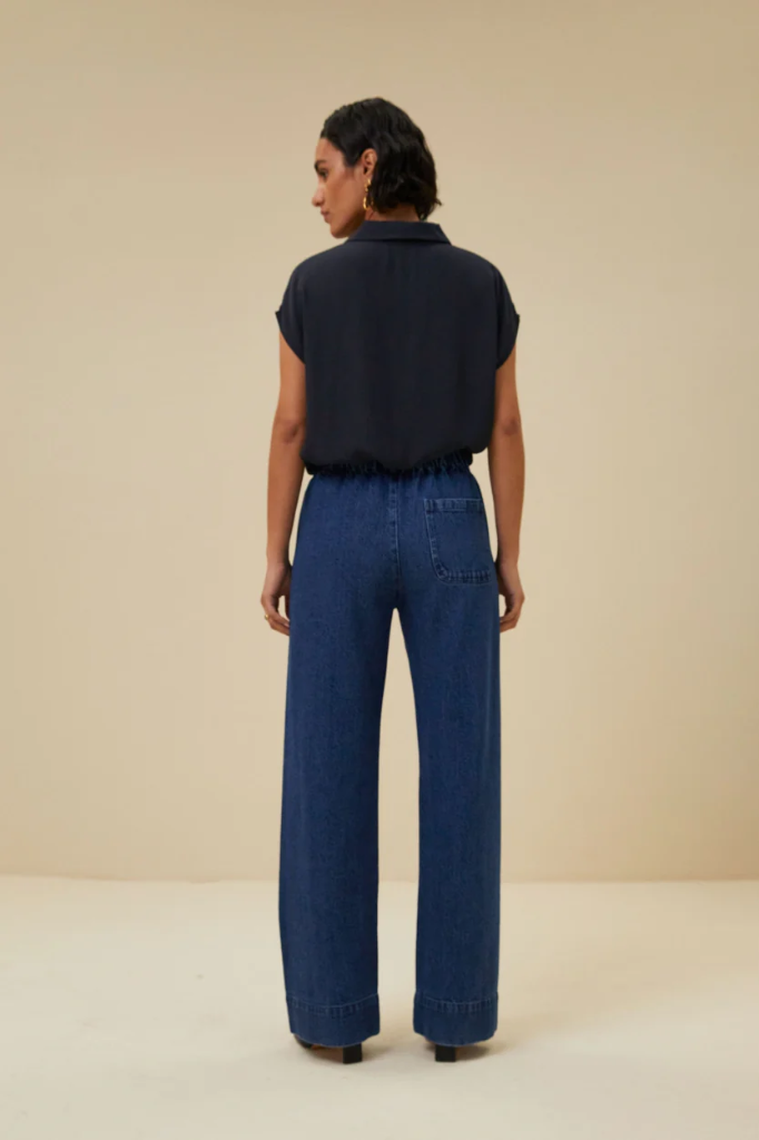 By Bar - Kiek Viscose Top - 701 Graphite