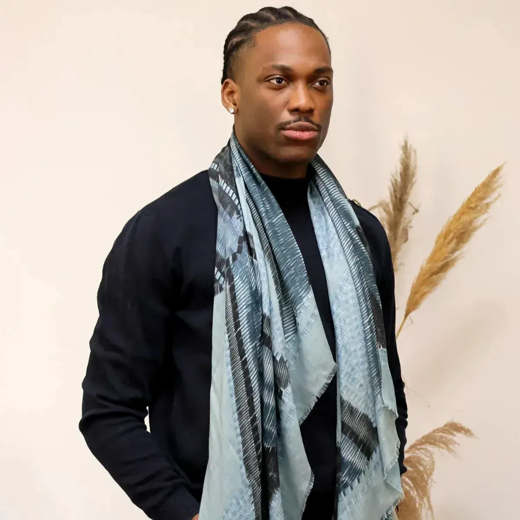 Monsieur Charli - Schal PLACIDE minéral