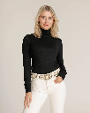 Amsterdam Heritage - Ledergürtel EZRA - Studded Leather Belt with Square Buckle off white