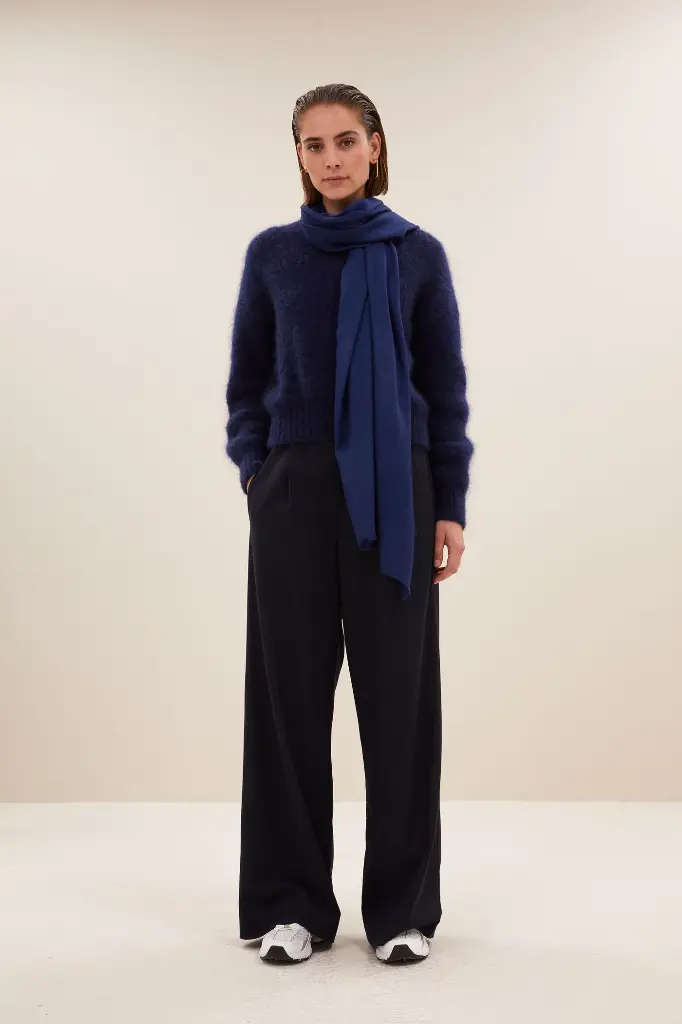 By Bar - Aria Scarf - 1603 navy blue