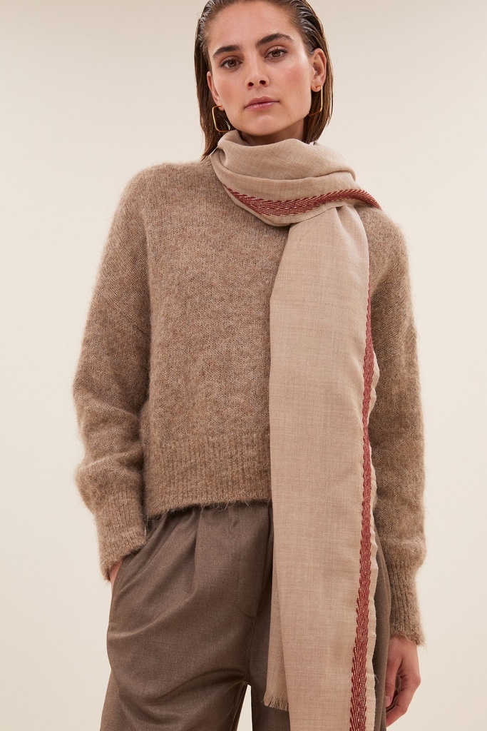 By Bar - Elira Scarf - 1705 hazel