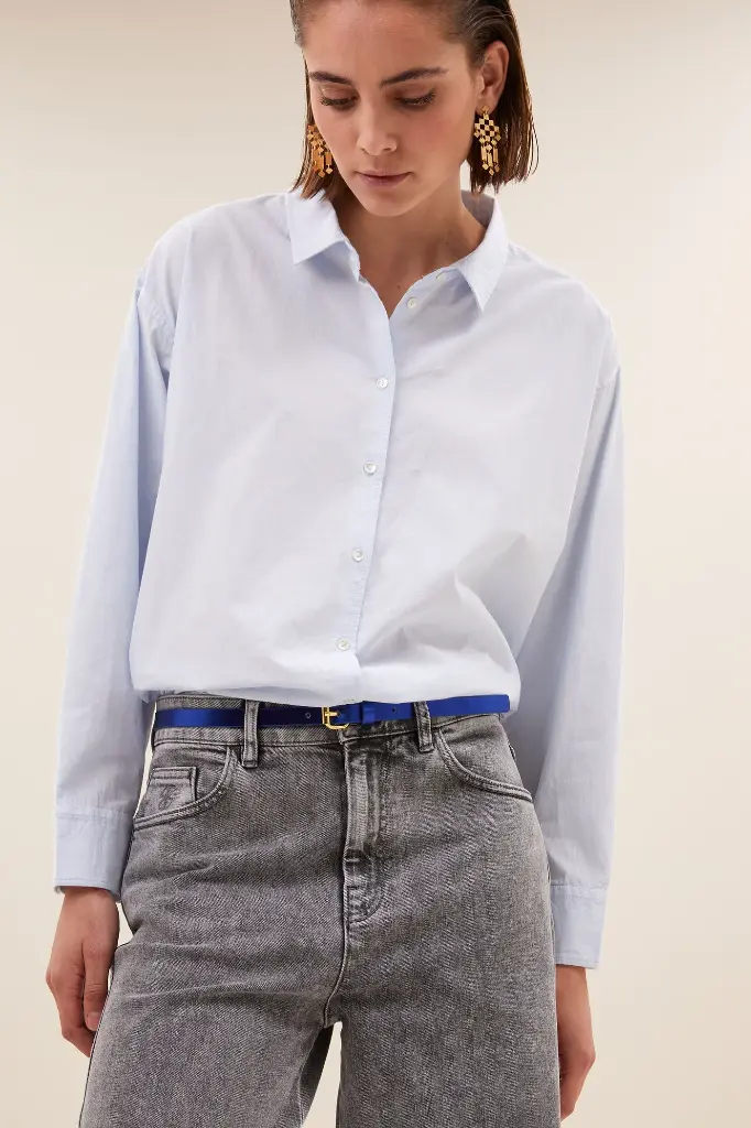 By Bar - Julie gloss belt - 1604 gem blue