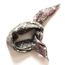 Les Belles Vagabondes - Seidentuch Mini Agadir prune