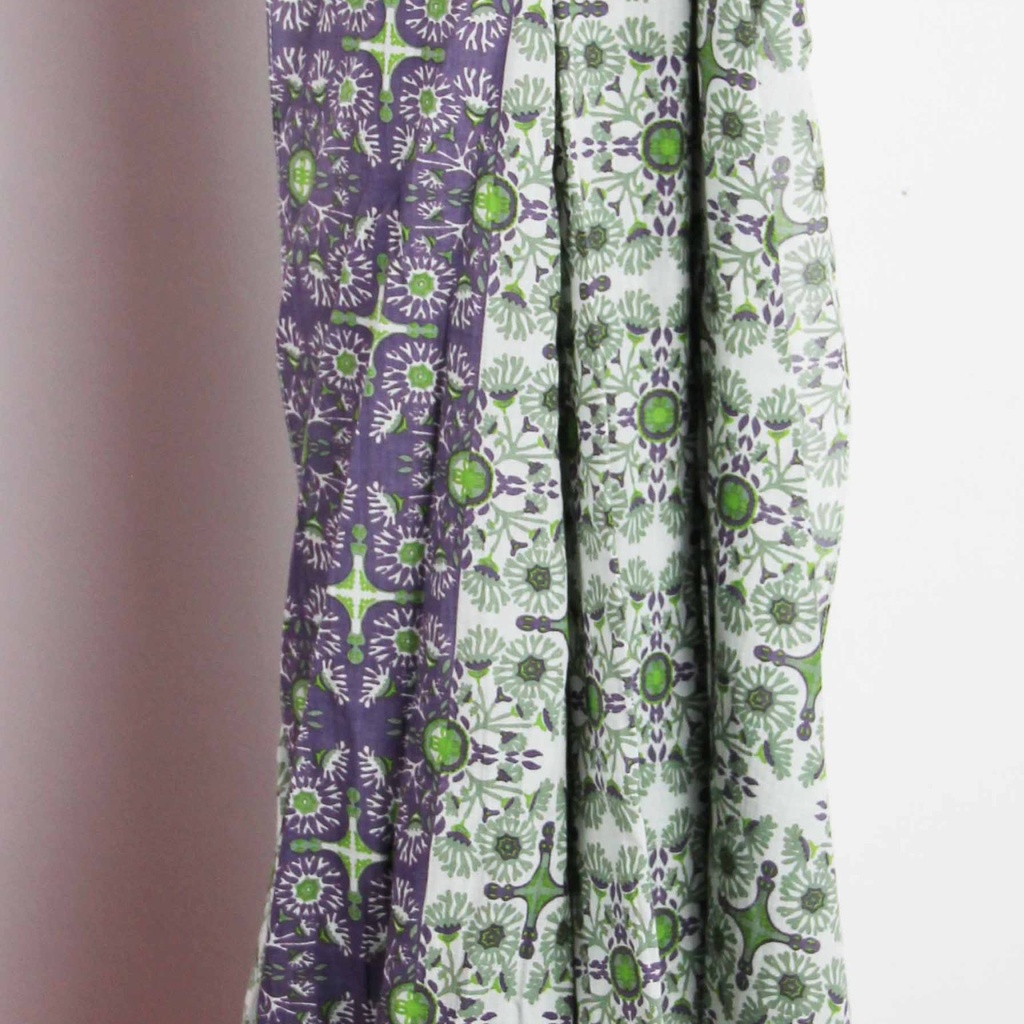 Les Belles Vagabondes - Schal Tetouan prune - 100 % Bio-Baumwolle