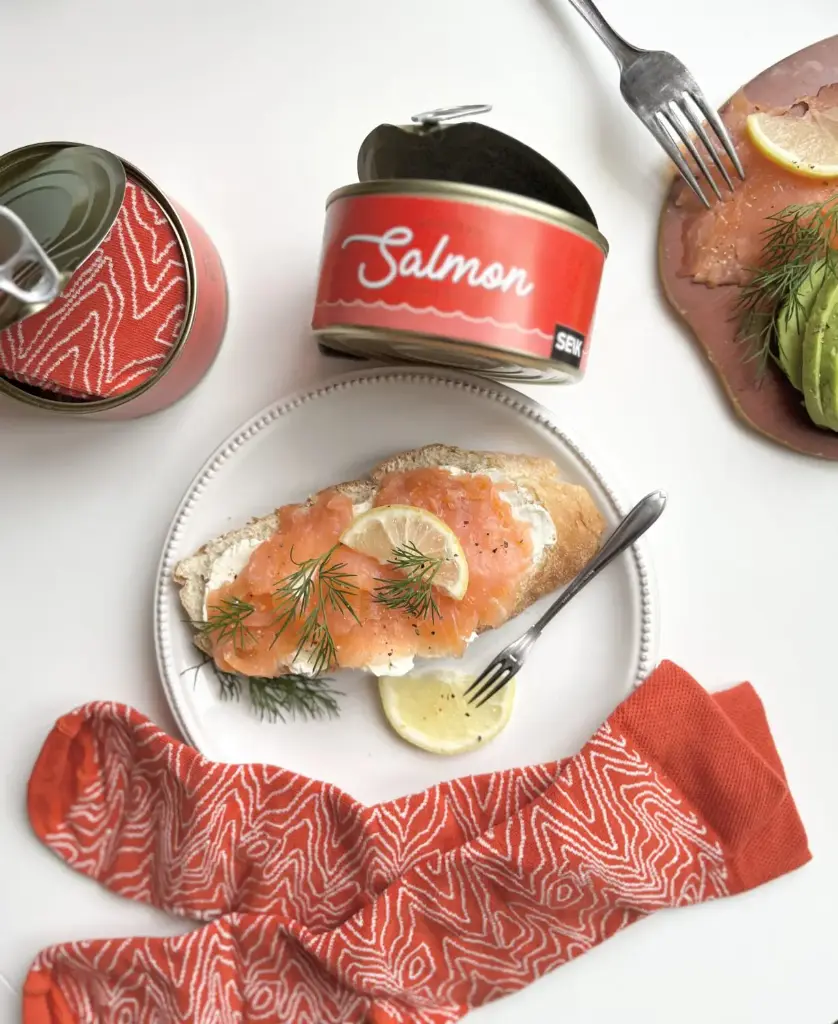 SEIK - Lachs-Socken in Dose