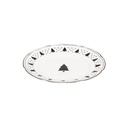 Housevitamin - mittlerer Teller Plate Xmas Tree Newbone China 10x15x1,5cm