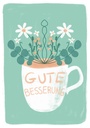 Elena Klein - Postkarte - Tasse Gute Besserung