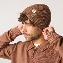 Billybelt - Bonnet Beanie Mütze 100% Wolle - brown