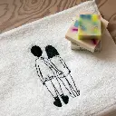 Helen B - Gästehandtuch *naked couple back* 2er Set
