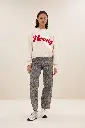 By Bar - Bodil Ready Sweater - 826 oyster melee 