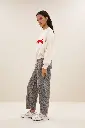 By Bar - Bodil Ready Sweater - 826 oyster melee 