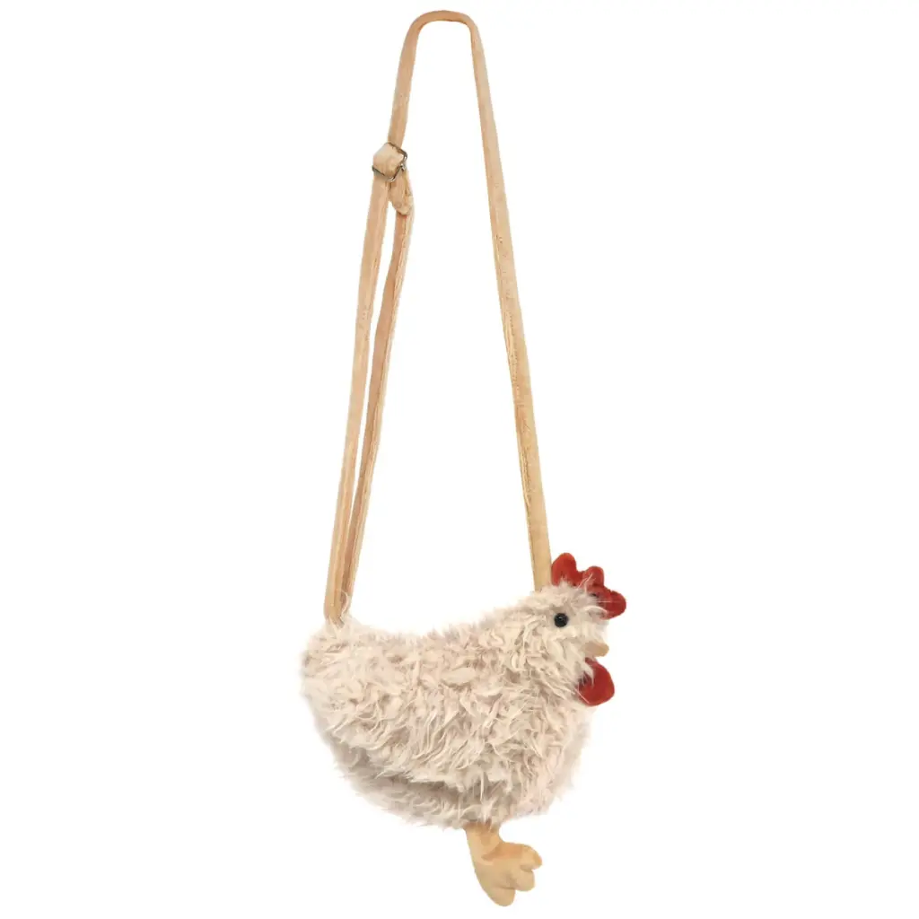 Mea Lini - Tasche Farmtier Huhn weiß