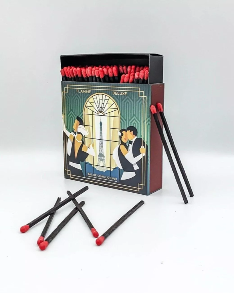 Flamme Deluxe - Streichhölzer - Le boudoir de Paris - Edition Bal de Chaillot 