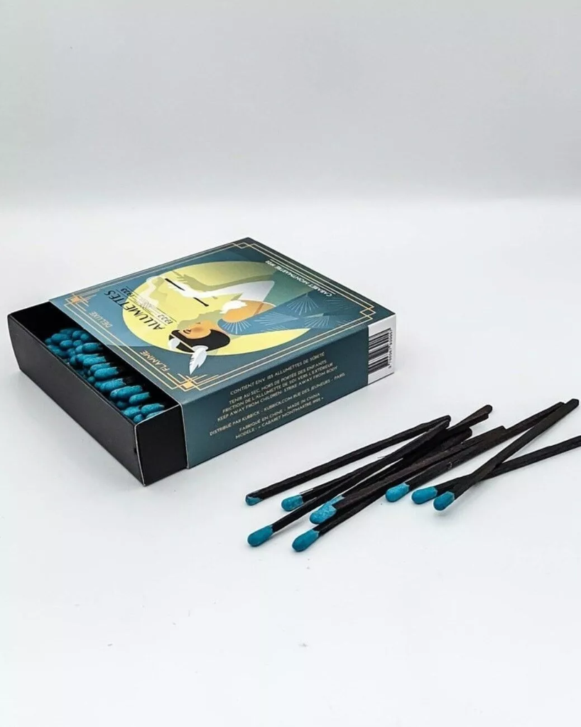 Flamme Deluxe - Streichhölzer - Le boudoir de Paris - Edition Cabaret Monmartre